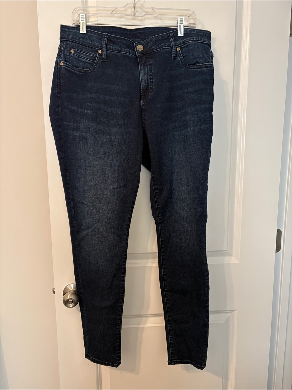 Kut from the Kloth Dark Blue Skinny Jeans
